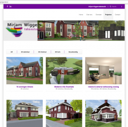 Mirjam Wiggers Tekenstudio website