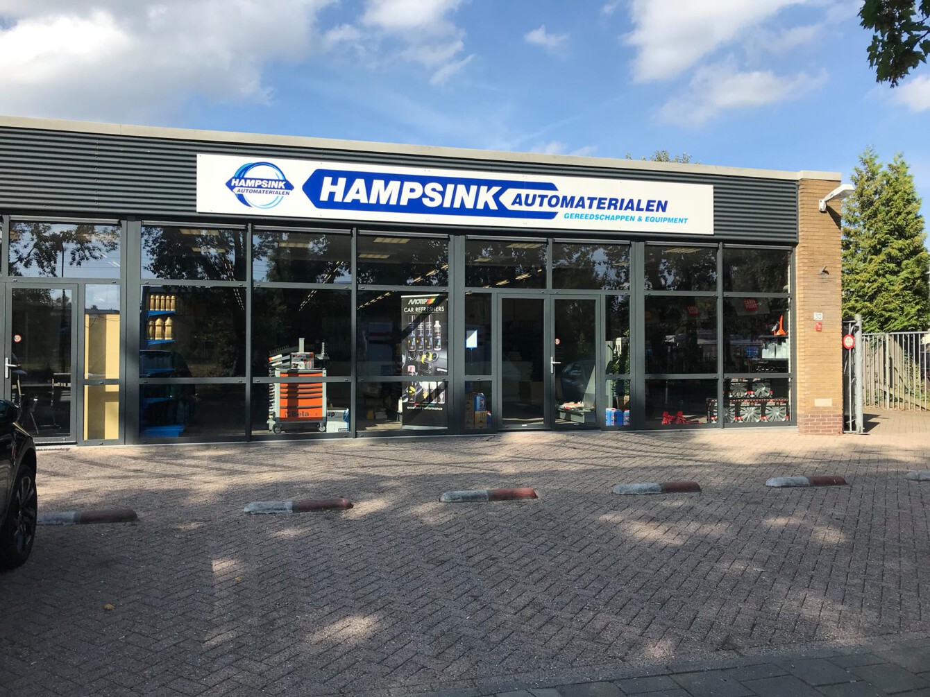 Huisstijl Hampsink Automaterialen